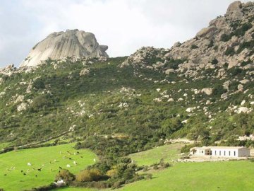 Schitterende ligging van de Agriturismo Cerra in Tempio